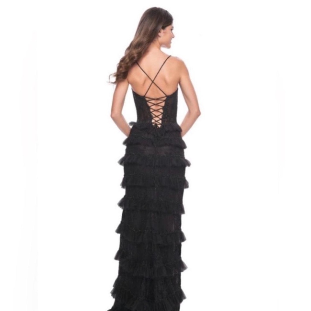 LA FEMME 32113 black gown